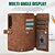 abordables Carcasas Samsung-teléfono Funda Para Plegado en Z 6 Z Fold 5 Z Fold 4 Z Fold 3 Funda Trasera con Soporte Cremallera con cordón Retro TPU Cuero de PU