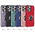 abordables Carcasas iPhone-teléfono Funda Para iPhone 17 Pro Max 17 Air 16 15 14 Pro Max Plus 13 12 11 Pro Max Funda Trasera Soporte para Anillo Magnética Ranura para tarjetas Retro TPU ordenador personal