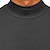 お買い得  ベーシックTシャツ-男性用 Tシャツ タートルネックシャツ ティートップ 長袖シャツ 長袖 タートルネック 春 &amp; 秋 平織り ファッション デザイナー ベーシック ソフト バケーション ストリート お出かけ ホワイト メンズトップTシャツ