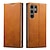 cheap Samsung Cases-Phone Case For S26 Ultra Plus S25 S24 S23 Ultra Plus S22 Plus  Ultra Back Cover with Stand Holder Magnetic Card Slot Retro PC PU Leather