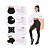 baratos Leggings e collants para ioga-Mulheres Calças de ioga Leggings forradas de lã Leggings de ioga com bolso para telefone Cintura Alta Pilates Treino de Ginástica Exercite-se Meia-calça Côr Sólida Preto Vinho Azul Marinho Escuro