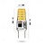 billige LED-lys med to stifter-g8 bi-pin base led lys 110v 3w - hvid/varm hvid majs pære til lysekrone, krystal lampe,  &amp; skab 1/5 stk.)