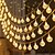 economico Striscie luci a batteria-luci di natale a forma di palla di cristallo, luci di fata a forma di bolla, 5 m, 50 LED, alimentate a batteria, ghirlande, luci per albero di natale, capodanno, festa, casa, giardino, balcone,
