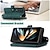 abordables Carcasas Samsung-teléfono Funda Para Plegado en Z 6 Z Fold 5 Z Fold 4 Z Fold 3 Funda Trasera con Soporte Cremallera con cordón Retro TPU Cuero de PU