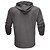 preiswerte Basic-T-Shirts-Herren T Shirt T-Shirt Langarm Mit Kapuze Sommer Einfach Mode Designer Basic Mit Kapuze Urlaub Straße Ausgehen Dunkelgrau Schwarz Weiß Top T-Shirt für Herren