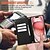 billige iPhone-etuier-telefon Etui Til iPhone 16 15 14 Pro Max Plus 13 12 11 Pro Max Bagcover Med stativ Magnetisk med nøglebånd Kontor / Business TPU PU Læder