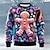 economico maglioni stampati da uomo-maglione natalizio brutto maglioni da uomo rock fiocco di neve pan di zenzero pullover maglione maglieria maglia capodanno maglione esterno quotidiano vacanza manica lunga girocollo autunno inverno