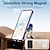 billige iPhone-etuier-telefon Etui Til iPhone 16 15 14 Pro Max 13 Pro Max Magnetisk adsorptionsetui Med Magsafe Med stativ Gennemsigtig Magnetisk Metal