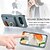 abordables Otras carcasas-teléfono Funda Para Píxel 9 Pro Pixel 9 Pro XL Pixel 8 Pro Pixel 8 Píxel 9 Pixel 7 Pixel 7 Pro Pixel 6 Pixel 6 Pro Funda Trasera Soporte para Anillo Ranura para tarjetas Antigolpes Retro TPU Cuero de