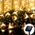 cheap Solar String Lights-3M Solar Powered Bee String Lights, 20 LEDs Waterproof Outdoor Lights with Mounting Bracket  for Christmas, Patio, Yard, Warm White, White Multicolor, Blue