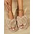 baratos Chinelos de mulher-Mulheres Chinelos Chinelos felpudos Chinelos internos Chinelos quentes Casa Diário Forrada com Fleece Sem Salto Ponta Redonda Felpudo Casual Minimalismo Pêlo Sintético Mocassim Colorido Preto Branco