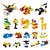 abordables Jouets de construction-Ensemble de Blocs de Construction Créatifs de 1000 Pièces - Briques de Ville Classiques pour Enfants - Jouets d'Assemblage Éducatifs et Amusants Cadeau de Pâques Halloween Cadeau de Noël
