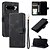 baratos Outras capas para telefone-telefone Capinha Para Pixel 8 Pro Pixel 8 Pixel 7 Pixel 7 Pro Capa articulada Com Suporte Magnética com pulseira Retro TPU Couro PU