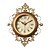 cheap Wall Accents-Large Vintage Wall Clock Silent Non Ticking Battery Operated Quartz Wall Clock Metal Wall Clocks Retro Wall Clock Court Style