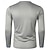 cheap Running Tee &amp; Tank Tops-Men&#039;s Compression Shirt Athletic Shirt Gym Shirt Fitness Shirt Padded Compression Shirt Long Sleeve Tee Tshirt Casual Athleisure Color Block Quick Dry Soft Breathable Gym Workout Walking Jogging