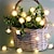 cheap USB String Lights-3M Rose String Lights 20 LEDs, Valentines USB Powered Fairy String Lights Warm White, Cold White, RGB for Wedding Decorative Lights, Indoor &amp; Outdoor Decor