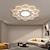 billiga Dimbara taklampor-50 cm Bimbar Takbelysning Metall Akryl Målade ytor Modern Nordisk stil 110-120V 220-240V