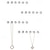 voordelige Sieradenkistjes-acryl kettingstandaard met elegant diamantontwerp, duurzame sieradendisplayhouder voor kettingen, kettingen &amp;hangers, perfect voor vitrines, winkels en thuisorganisatie