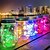 abordables Lumières de cordes solaires-Lot de 6 guirlandes lumineuses solaires à LED de 2 m, 20 lampes de jardin à LED pour Noël, mariage et décoration extérieure, blanc chaud, blanc, violet, rose, rouge, vert, bleu et rouge