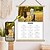 abordables carteles con perchas-Pósteres personalizados del calendario 2025 con colgadores, impresiones en lienzo y pósteres de arte de pared, póster personalizado