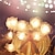 cheap USB String Lights-3M Rose String Lights 20 LEDs, Valentines USB Powered Fairy String Lights Warm White, Cold White, RGB for Wedding Decorative Lights, Indoor &amp; Outdoor Decor