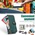 abordables Carcasas Samsung-teléfono Funda Para Plegado en Z 6 Z Fold 5 Z Fold 4 Z Fold 3 Funda Trasera con Soporte Cremallera con cordón Retro TPU Cuero de PU