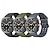 preiswerte Samsung-Uhrenarmbänder-4 Packung Uhrenarmband für Samsung Ultra ansehen Silikon Ersatz Gurt Verstellbar Ocean Armband Armband