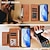 baratos Capa Samsung-telefone Capinha Para Samsung Galaxy S26 Ultra Plus S25 S24 S23 S24 FE S22 S21 Ultra Plus S20 A55 5G A35 5G Capa para Cartão Wallet Com Suporte Zíper Proteção de corpo inteiro Retro TPU Couro PU
