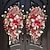 voordelige Tot $30-kerstkrans snoep bloem plant ondersteboven boom krans kerst ondersteboven boom slinger hangend kerst snoep strik hangend kerst deur hangend muurdecoratie