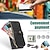 abordables Carcasas Samsung-teléfono Funda Para Plegado en Z 6 Z Fold 5 Z Fold 4 Z Fold 3 Funda Trasera con Soporte Cremallera con cordón Retro TPU Cuero de PU