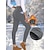 baratos Leggings e collants para ioga-Mulheres Calças de ioga Leggings forradas de lã Leggings de ioga com bolso para telefone Cintura Alta Pilates Treino de Ginástica Exercite-se Meia-calça Côr Sólida Preto Vinho Azul Marinho Escuro