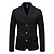 cheap Men&#039;s Classic Blazers-Men&#039;s Waffle Jacket Blazer Jacket Sport Coat Formal Wedding Anniversary Elegant Fashion Spring &amp;  Fall Waffle Fabric Plain Single Breasted Two-button Blazer Dark Brown Black Dark Green khaki
