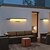 baratos luzes de parede ao ar livre-Lâmpada de parede longa externa moderna à prova d&#039;água para jardim de villa, lâmpada de varanda, lâmpada de pátio, lâmpada de tira longa de led, 1 luz, 110-240v, 20 w