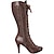 preiswerte Schuhe-Rokoko Barock Viktorianisch Schuhe Kniehohe Stiefel Stöckelschuh Damen Halloween Karneval Maskerade Leistung Party / Abend Maskerade Erwachsene Schuhe