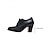 preiswerte 1950er Jahre-Damen-Oxford-Schnürschuhe im Vintage-Stil im Brogue-Stil – Abendschuhe aus braunem Kunstleder mit Blockabsatz für formelle und legere Anlässe