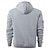 cheap Tactical Hoodie-Men&#039;s Hoodie Zip Hoodie Sweatshirt Thick Hoodies Tactical Black Navy Blue Khaki Light Grey Dark Gray Hooded Plain Work Sports &amp; Outdoor Casual Streetwear Basic Casual Spring &amp;  Fall Cross-Seasons
