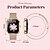 levne Chytré náramky-696 MK88 Chytré hodinky 1.75 inch Inteligentní náramek Bluetooth Záznamník hovorů Měřič spánku Monitor srdečního tepu Kompatibilní s Android iOS Dámské Hands free hovory Záznamník zpráv IPX-0 36mm