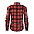 cheap Men&#039;s  Overshirts-Men&#039;s Shirt Flannel Shirt Overshirt Plaid Outdoor Street Black Red Blue Long Sleeve Spring &amp;  Fall Clothing Apparel