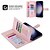 preiswerte Samsung-Handyhülle-Handy Hülle Handyhüllen Für S25 S24 S24 FE S23 S22 S21 Ultra Plus A55 5G A35 5G A25 A15 Rückseite Brieftaschenhülle Mit Ständer Reisverschluss Mit Handgelenkschlaufe Retro TPU PU-Leder
