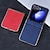 baratos Capa Samsung-telefone Capinha Para Samsung Galaxy Z Flip 7 Z Virar 6 Z Flip 5 Z Flip 4 Z Flip 3 Capa traseira Antichoque Retro PC Couro PU