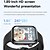 cheap Smart Wristbands-696 iW10 Smart Watch 1.85 inch Smart Band Fitness Bracelet Bluetooth Call Reminder Sleep Tracker Heart Rate Monitor Compatible with Android iOS Men Hands-Free Calls IP 67 44mm Watch Case