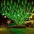 preiswerte Solar Lichterketten-Solarbetriebenes Meteorschauerlicht für den Außenbereich, 30 cm, 8–144 LEDs, verbesserte Solar-Lichterkette, perfekt als Weihnachts- und Gartendekoration.
