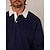 cheap Tops-More Than Basic Golf Button Up Collared Sweatshirt