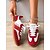 baratos Ténis de mulher-tênis feminino retrô preto e branco com cadarço - design casual de cano baixo com detalhes em camurça e tecido, sola confortável para uso diário e atividades esportivas