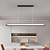 abordables Luces colgantes-100 cm Diseño único Lámparas Colgantes Metal Acrílico Moderno Estilo nórdico 110-120V 220-240V
