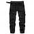 cheap Cargo Pants-Men&#039;s Cargo Pants Trousers Buttons Multi Pocket Plain Wearable Outdoor Daily Camping &amp; Hiking Fashion Classic Black Army Green