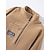 baratos Moletom com capuz de lã-Homens Moletom Fleece Moletom com zíper Tático Preto Rosa Cáqui Cinzento Meio Zíper Tecido Desportos e Ar livre Diário Feriado Roupa de rua Legal Retro Inverno Primavera &amp; Outono Roupa Moletons