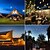 cheap Solar String Lights-10M100Leds Christmas Solar Outdoor Bubble Ball Small Ball Light String Courtyard Christmas Tree Fence Steps Balcony Wedding Festival Party Connection Atmosphere Decorative Lights