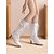 tanie Lata 20. XX wieku-brązowe, sznurowane, sięgające do kolan buty damskie w stylu vintage z kokardą – retro, wiktoriańskie buty na obcasie ze sztucznej skóry do cosplayu i codziennego noszenia