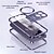 billige iPhone-etuier-telefon Etui Til iPhone 16 15 14 Pro Max 13 Pro Max Magnetisk adsorptionsetui Med Magsafe Med stativ Gennemsigtig Magnetisk Metal